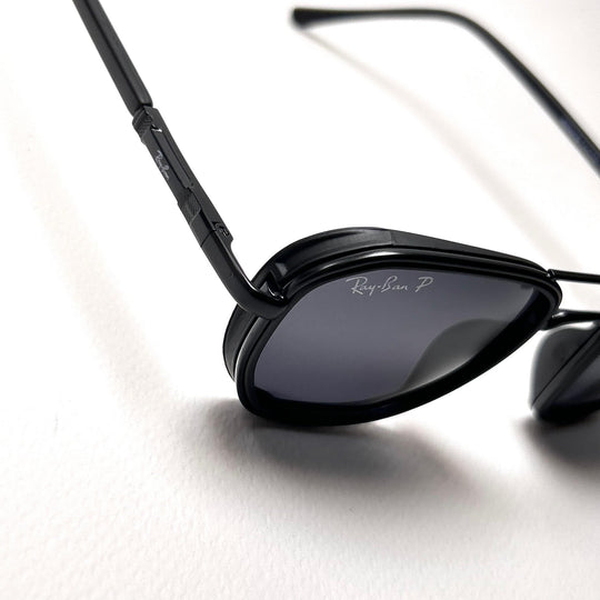 Ray Ban Round Polarized RB24009 - Full Black - Giiz store