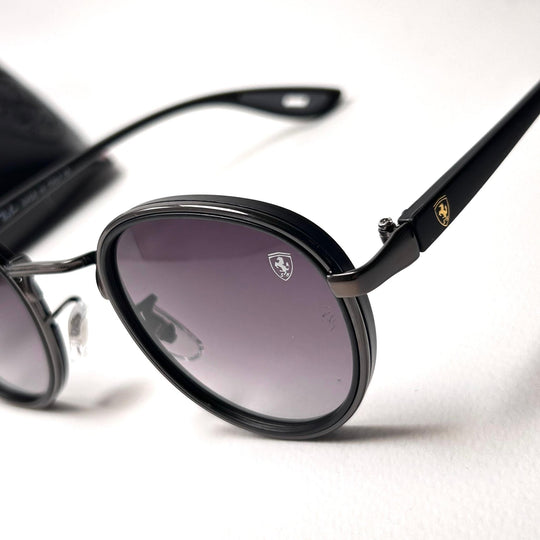 Ray Ban Scuderia Ferrari Round - Gray Matte - Giiz store