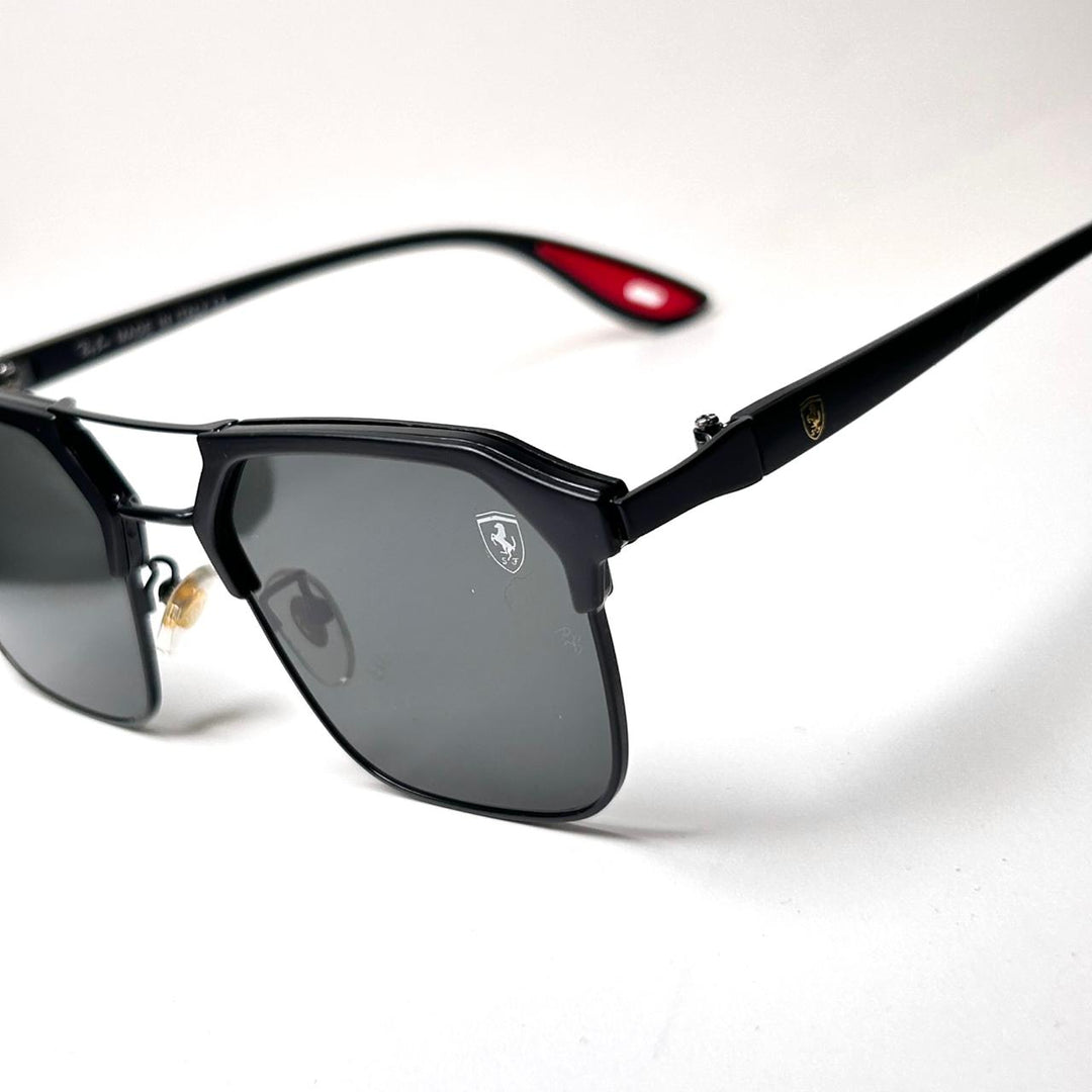 Ray Ban Scuderia Ferrari Squarish RB3279 - Black - Giiz store