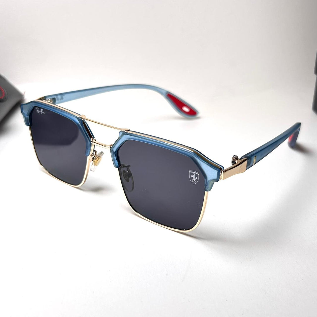 Ray Ban Scuderia Ferrari Squarish RB3279 - Blue - Giiz store