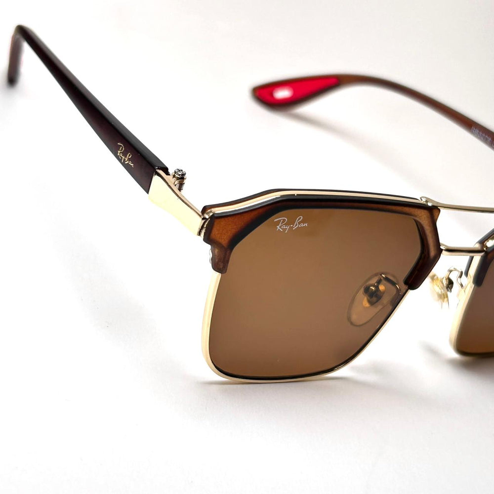 Ray Ban Scuderia Ferrari Squarish RB3279 - Brown - Giiz store