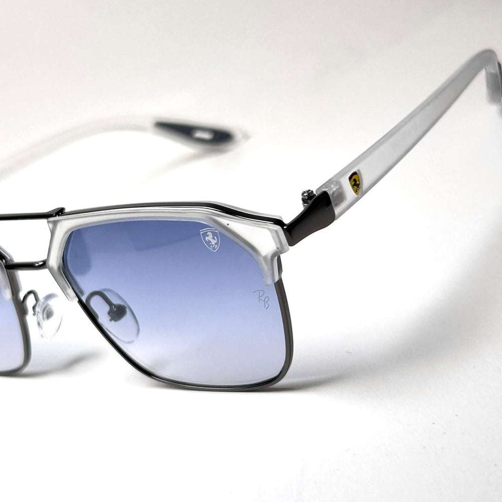 Ray Ban Scuderia Ferrari Squarish RB8329 - Crystal Blue - Giiz store