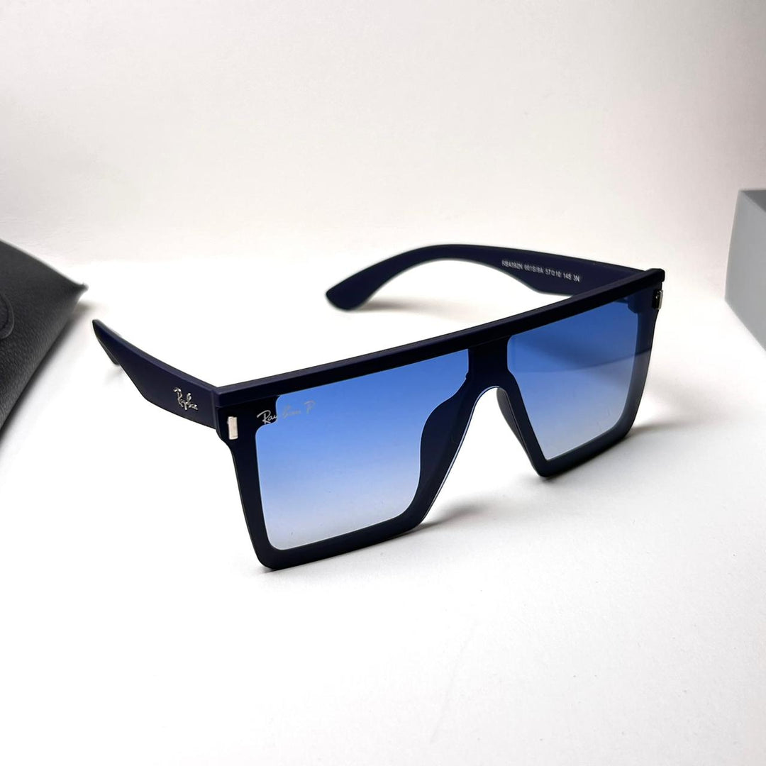 Ray Ban Shield RB4392N - Blue - Giiz store