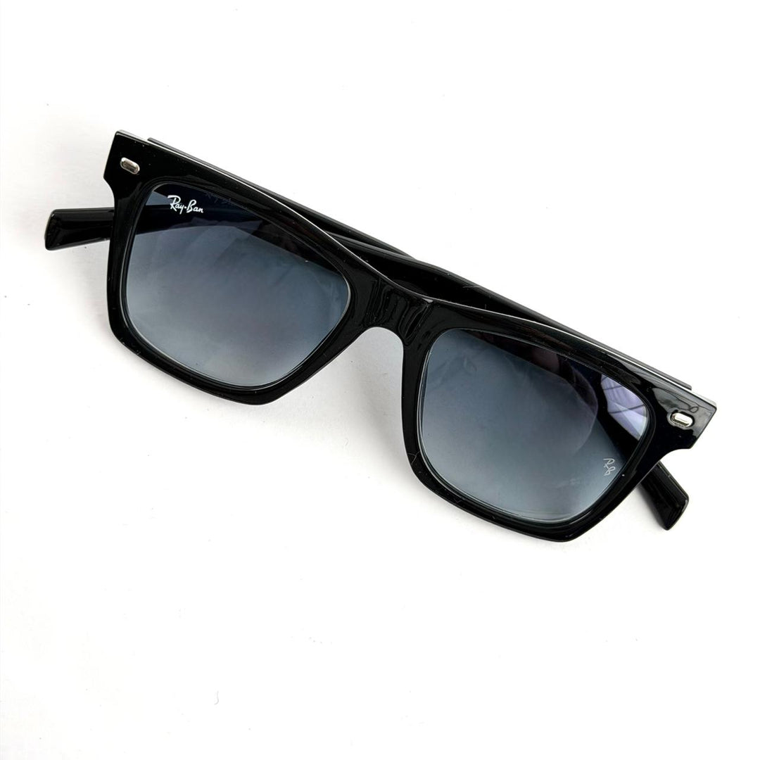 Ray Ban Square – Black / Blue Gradient Lenses - Giiz store