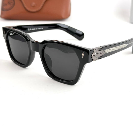 Ray Ban Square – Black / Dark Grey Lenses - Giiz store