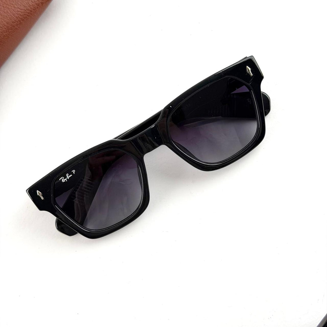 Ray Ban Square – Black / Purple Gradient Lenses - Giiz store