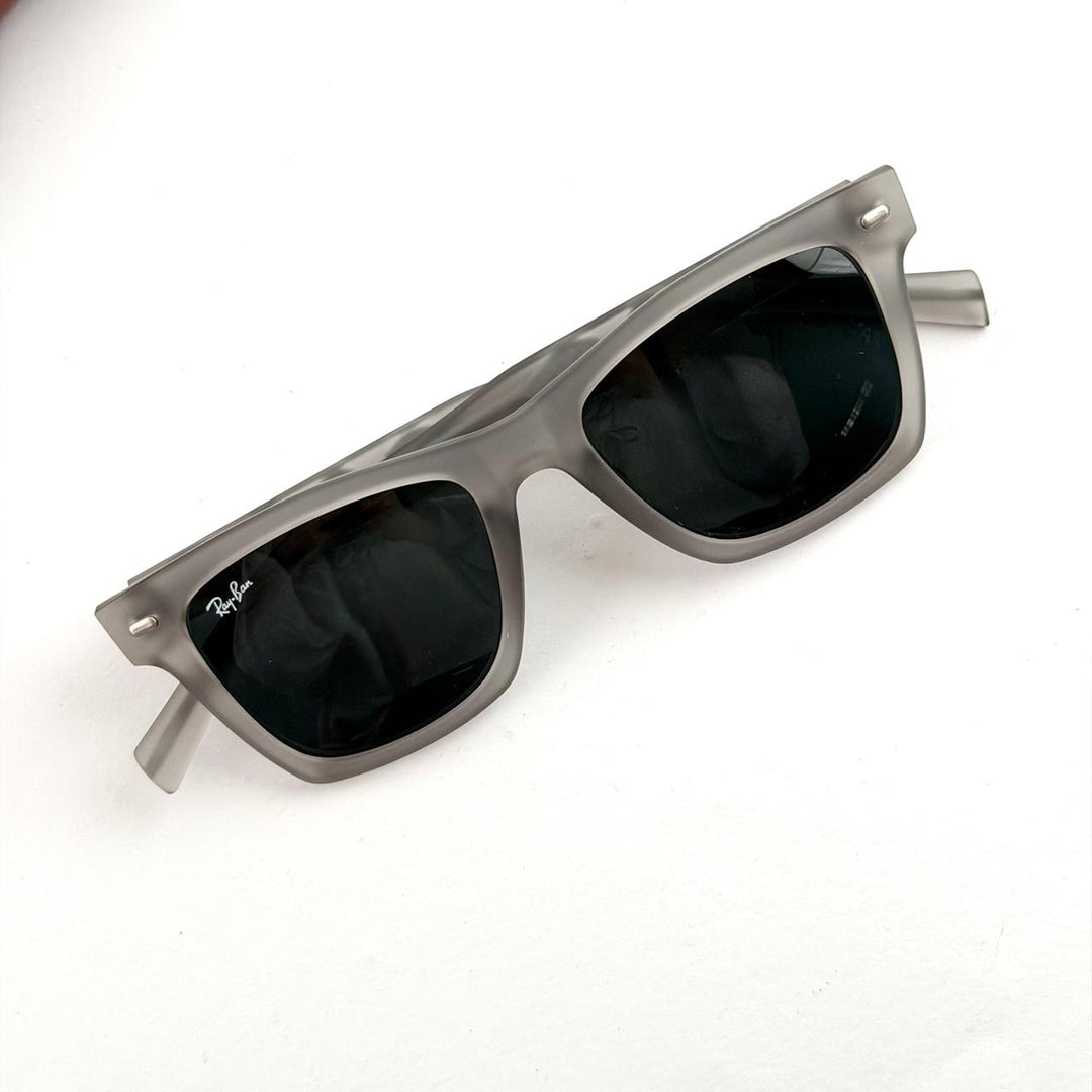Ray Ban Square – Crystal Grey / Dark Grey Lenses - Giiz store