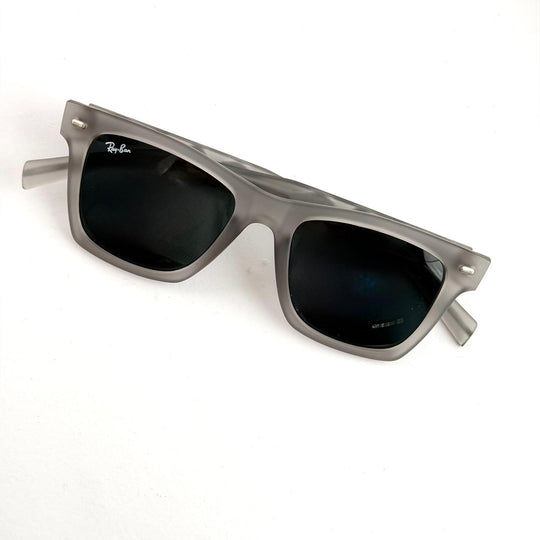 Ray Ban Square – Crystal Grey / Dark Grey Lenses - Giiz store