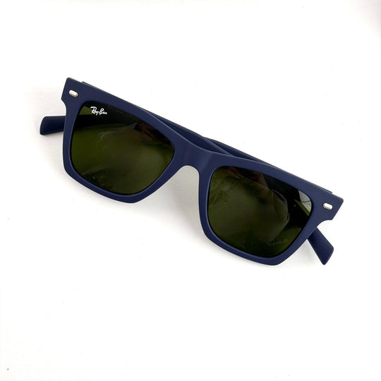 Ray Ban Square – Matte Navy Blue / Green Lenses - Giiz store