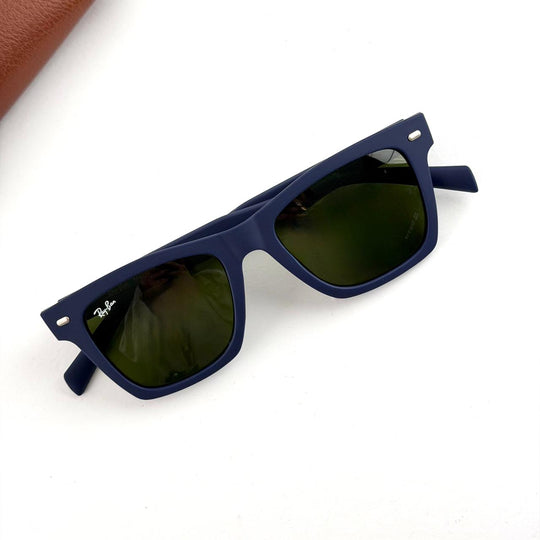 Ray Ban Square – Matte Navy Blue / Green Lenses - Giiz store