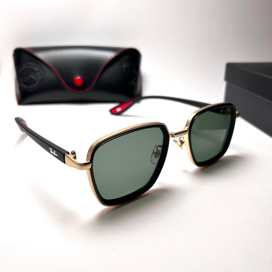 Ray Ban Squarish Scuderia Ferrari - Oily Green - Giiz store