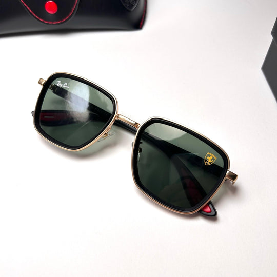 Ray Ban Squarish Scuderia Ferrari - Oily Green - Giiz store