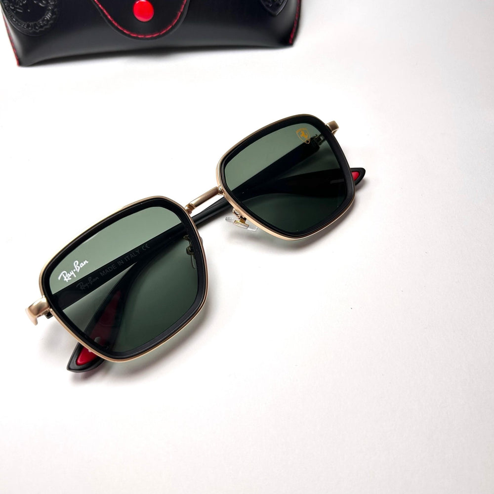 Ray Ban Squarish Scuderia Ferrari - Oily Green - Giiz store