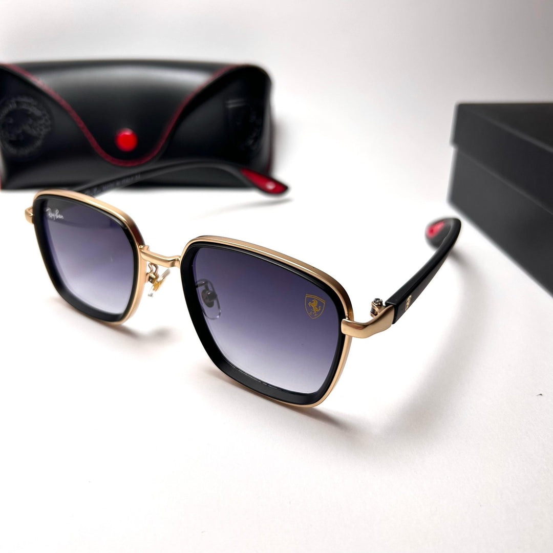 Ray Ban Squarish Scuderia Ferrari - Purple - Giiz store