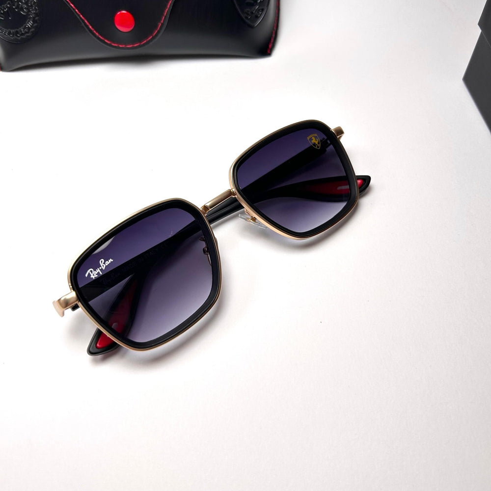 Ray Ban Squarish Scuderia Ferrari - Purple - Giiz store