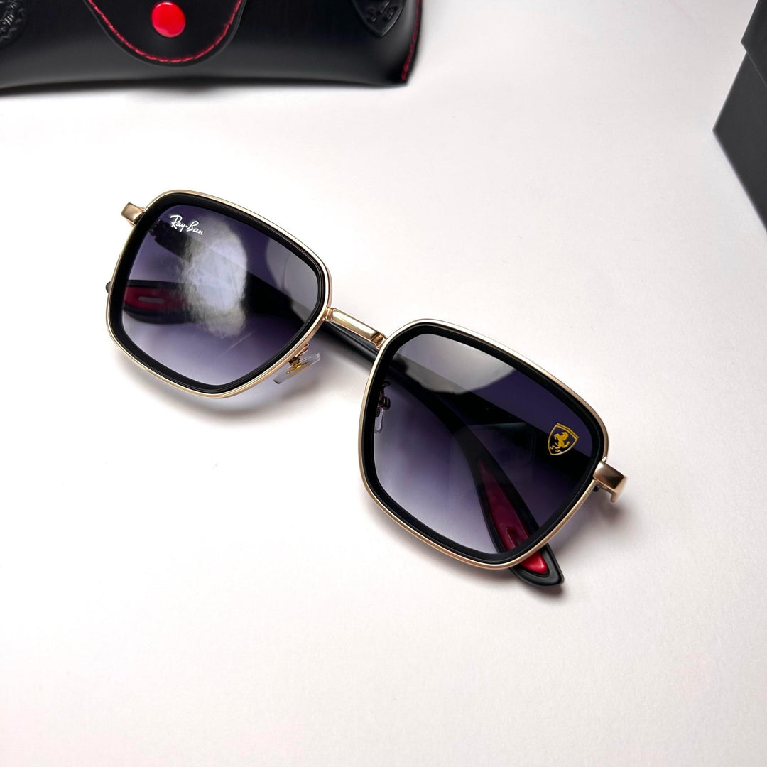 Ray Ban Squarish Scuderia Ferrari - Purple - Giiz store