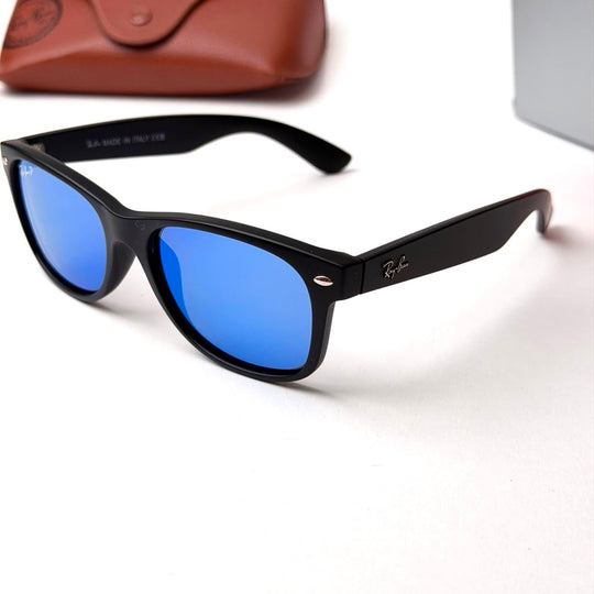 Ray Ban Wayfarer – Black Blue Mirror - Giiz store