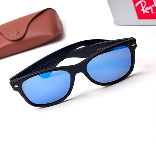Ray Ban Wayfarer – Black Blue Mirror - Giiz store