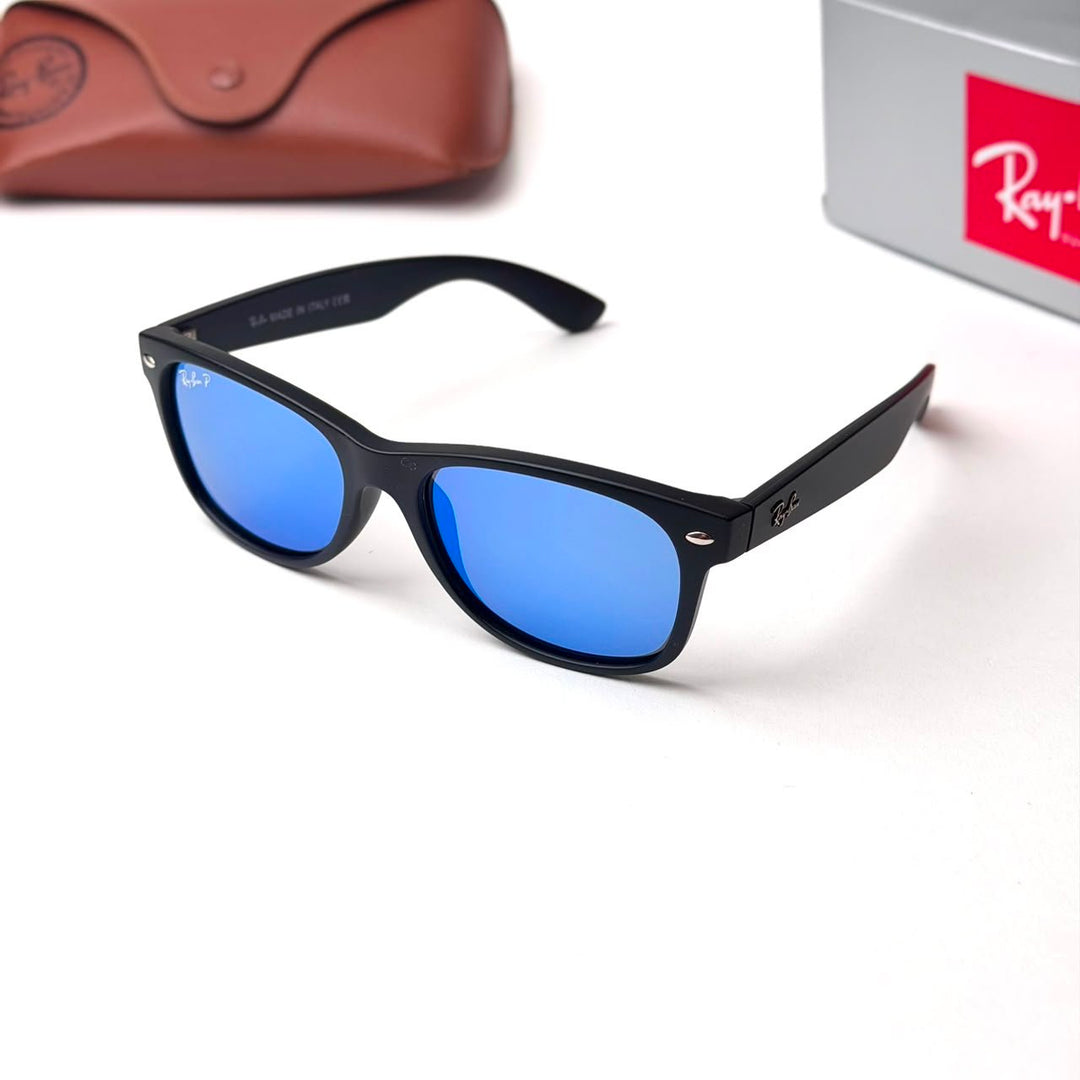 Ray Ban Wayfarer – Black Blue Mirror - Giiz store
