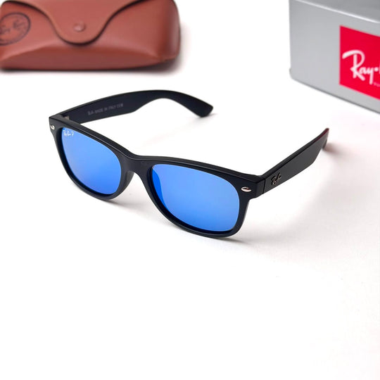 Ray Ban Wayfarer – Black Blue Mirror - Giiz store