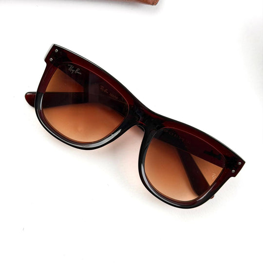 Ray Ban Wayfarer Reverse RB0707S - Brown - Giiz store