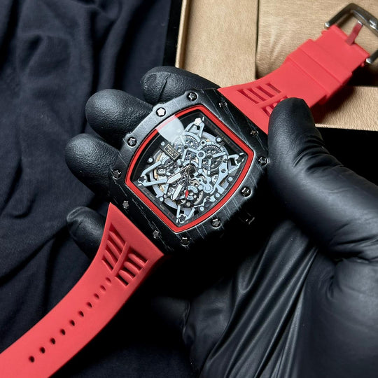 Richard Mille RM 035 - 01 Skeleton – Red - Giiz store