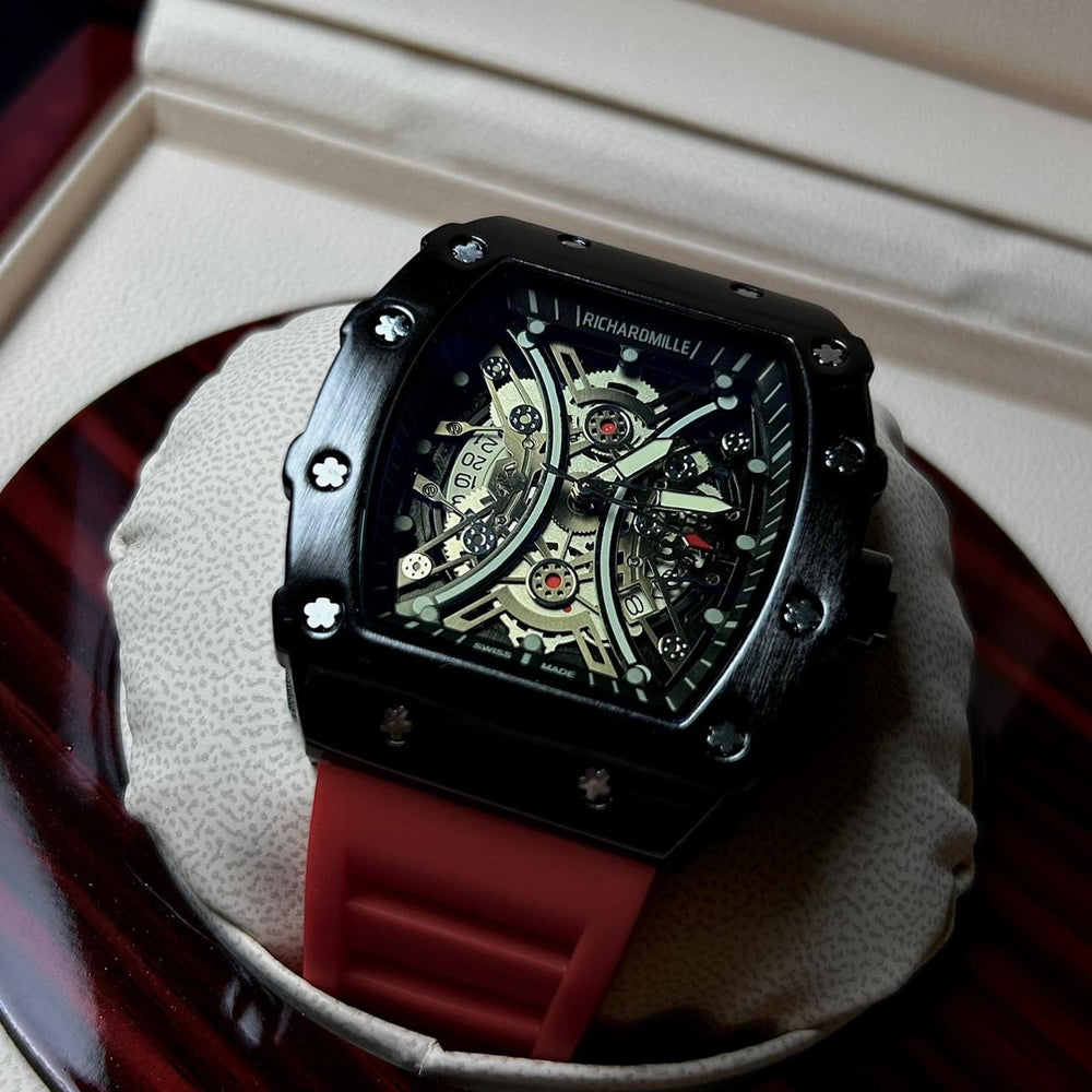 Richard Mille RM 035 Skeleton – Red - Giiz store