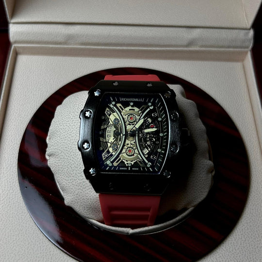 Richard Mille RM 035 Skeleton – Red - Giiz store