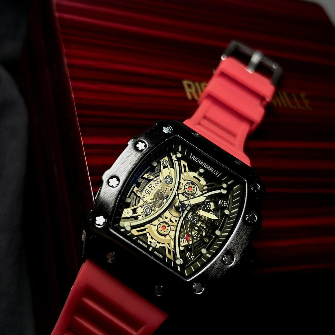 Richard Mille RM 035 Skeleton – Red - Giiz store