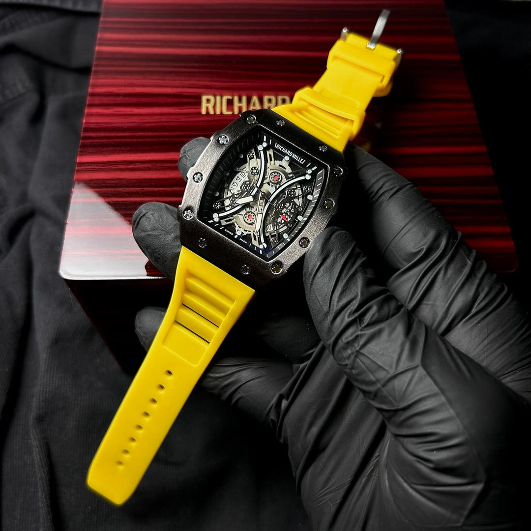 Richard Mille RM 035 Skeleton – Yellow - Giiz store