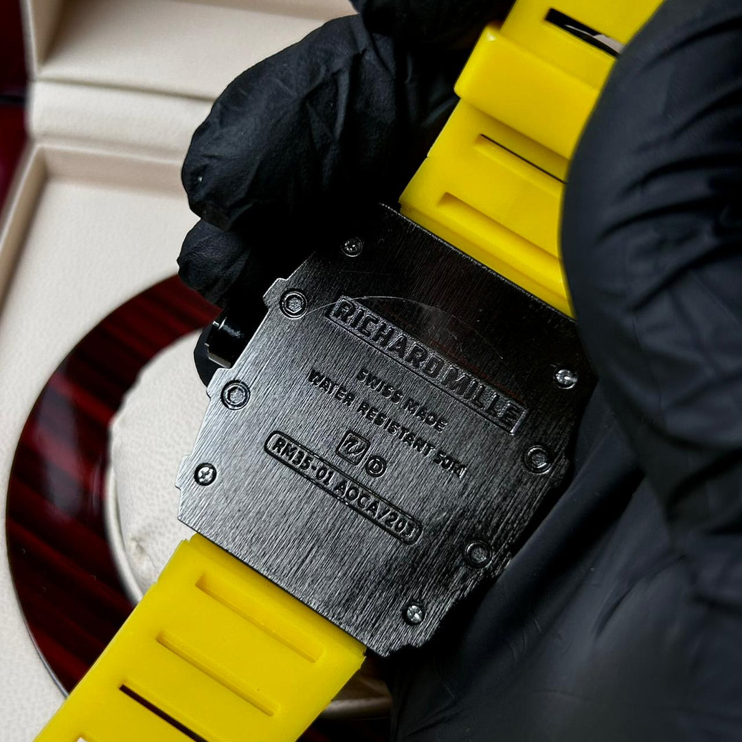 Richard Mille RM 035 Skeleton – Yellow - Giiz store