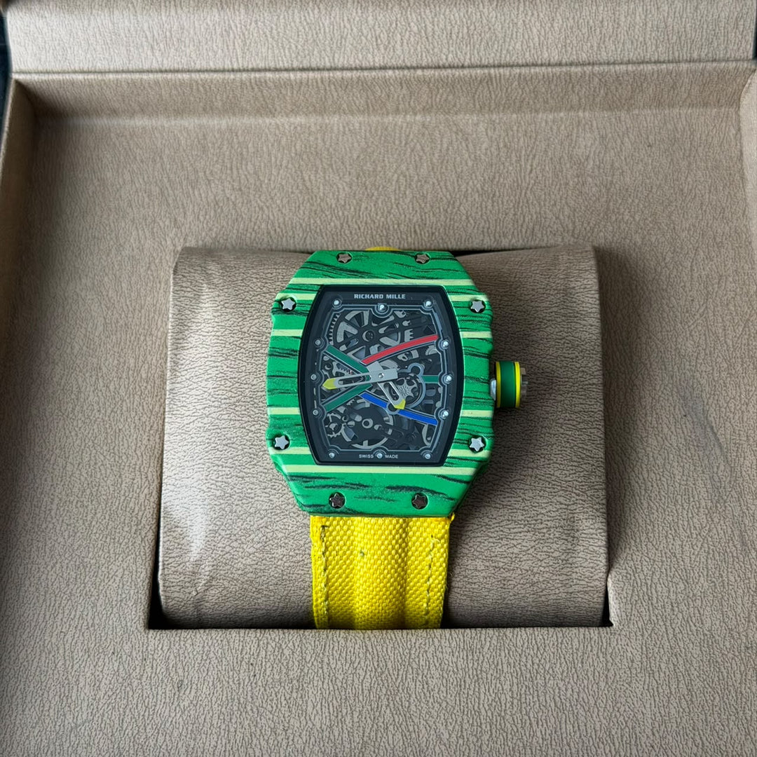 Richard Mille RM 67-02 Inspired Green & Yellow Edition - Giiz store