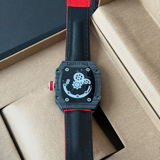 Richard Mille RM 67-02 Skeleton – Black &amp; Red Edition - Giiz store