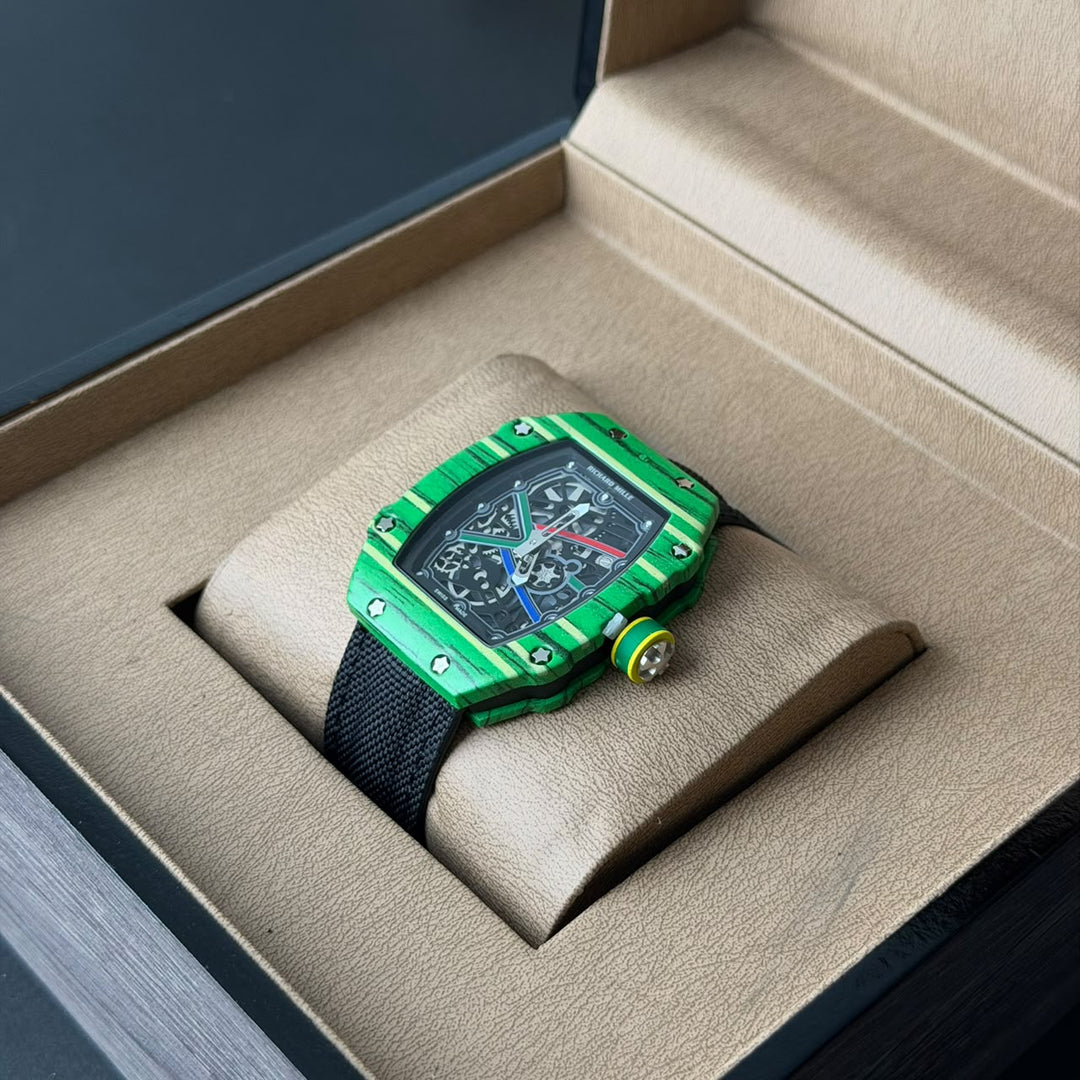 Richard Mille RM 67-02 Skeleton – Green Edition - Giiz store