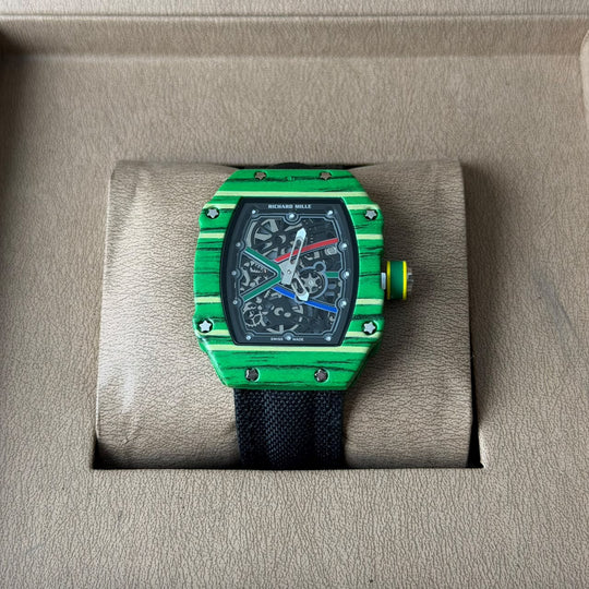 Richard Mille RM 67-02 Skeleton – Green Edition - Giiz store