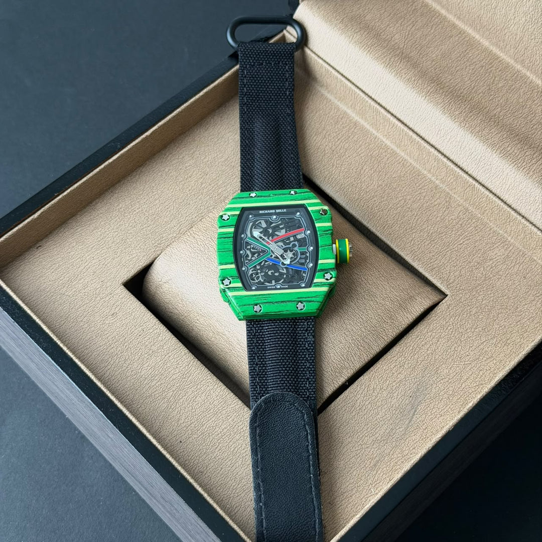 Richard Mille RM 67-02 Skeleton – Green Edition - Giiz store