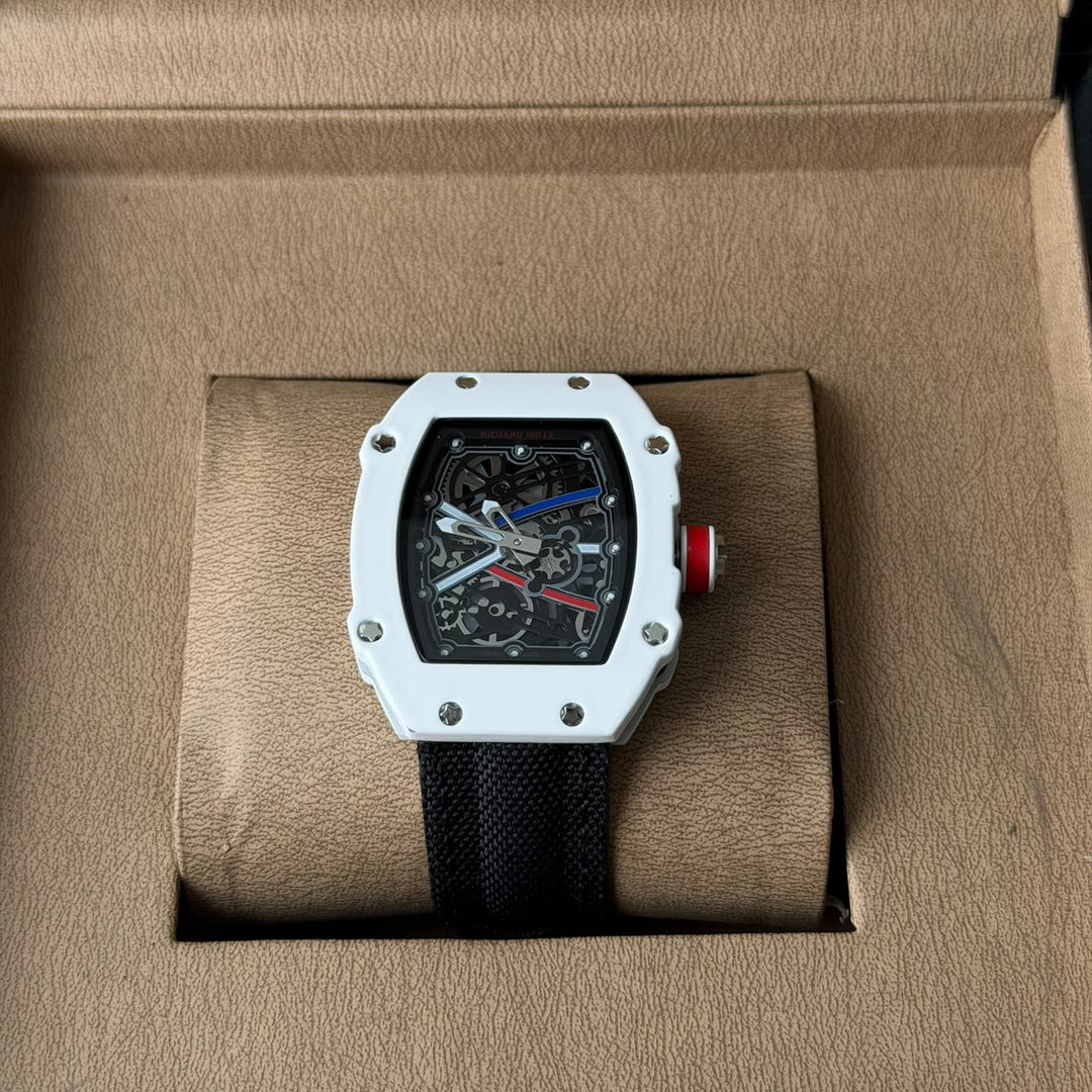Richard Mille RM 67-02 Skeleton – White Edition - Giiz store