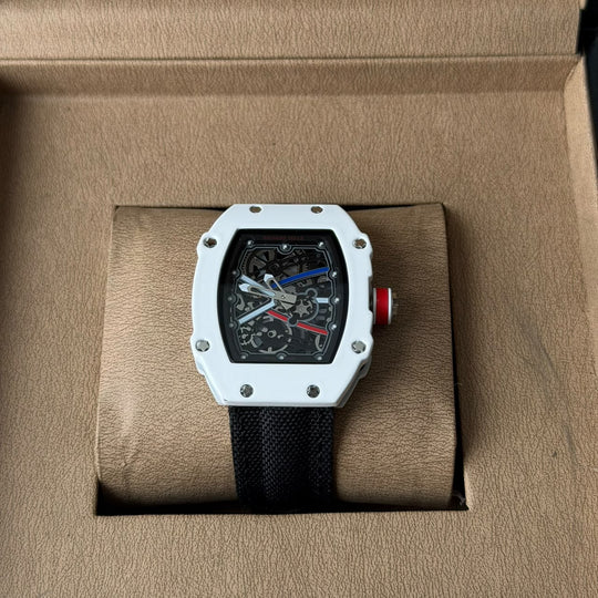 Richard Mille RM 67-02 Skeleton – White Edition - Giiz store