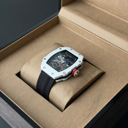 Richard Mille RM 67-02 Skeleton – White Edition - Giiz store