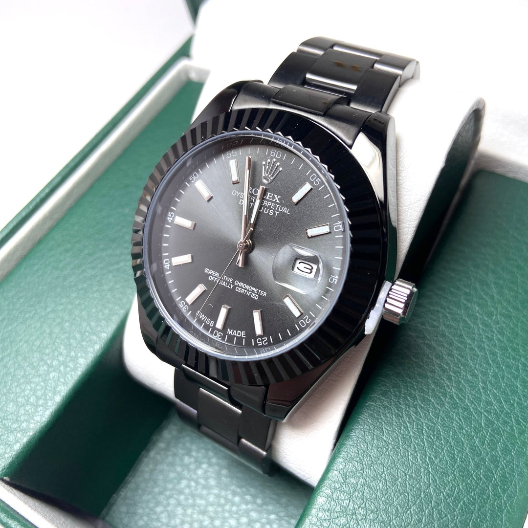 Rolex Date Just Classic For Him - Full Black - Giiz store