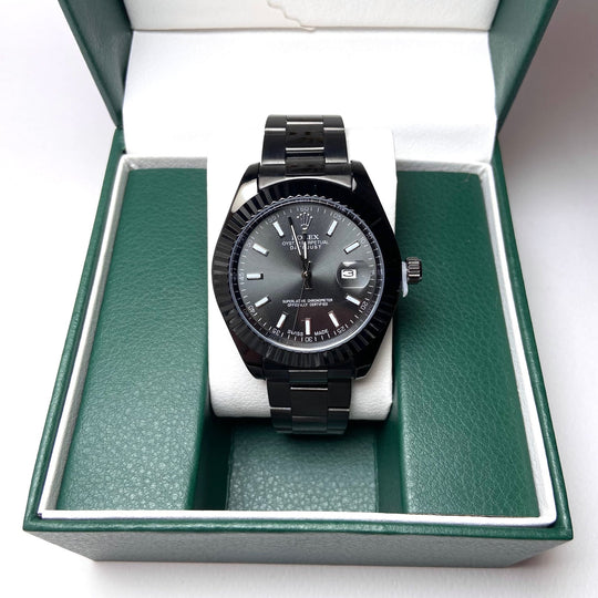 Rolex Date Just Classic For Him - Full Black - Giiz store