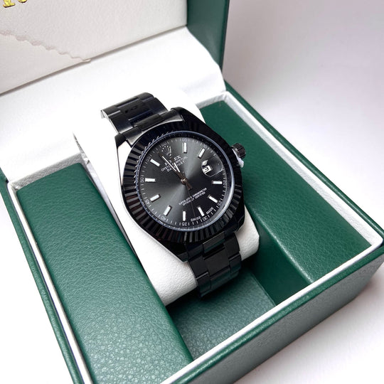 Rolex Date Just Classic For Him - Full Black - Giiz store