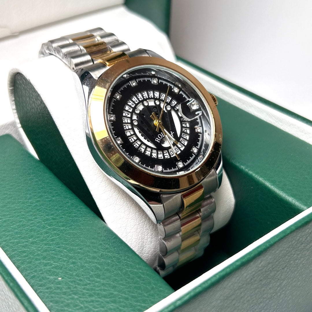 Rolex Date Just Homage - Two - Tone with Calendar Dial - Giiz store