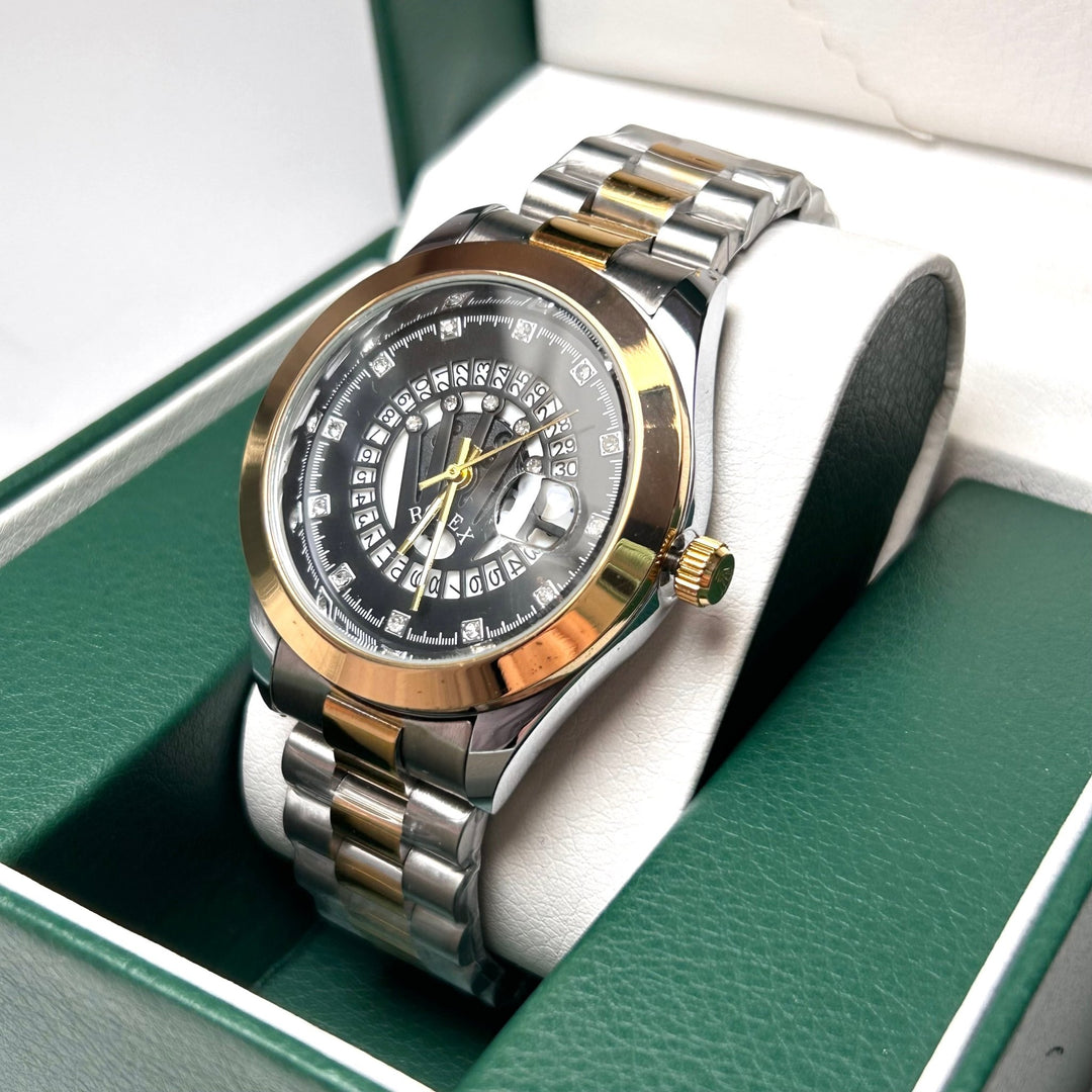 Rolex Date Just Homage - Two - Tone with Calendar Dial - Giiz store