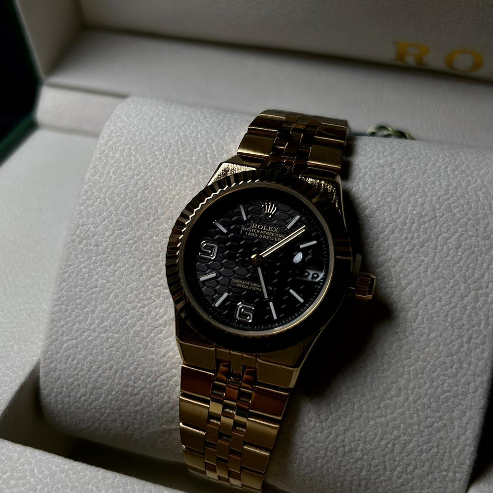 Rolex Datejust 41 Automatic For Her - Golden Black - Giiz store