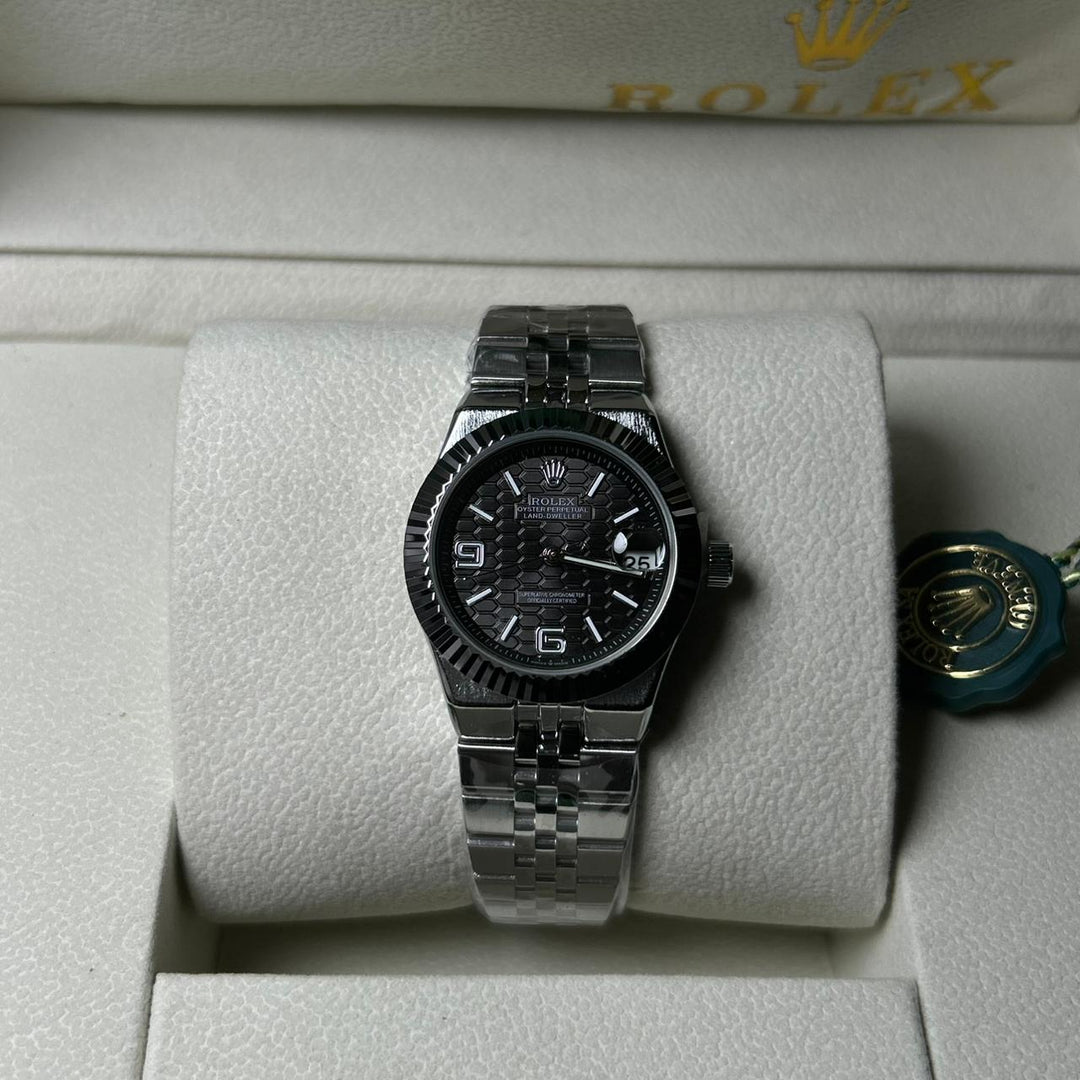 Rolex Datejust 41 Automatic For Her - Silver Black - Giiz store
