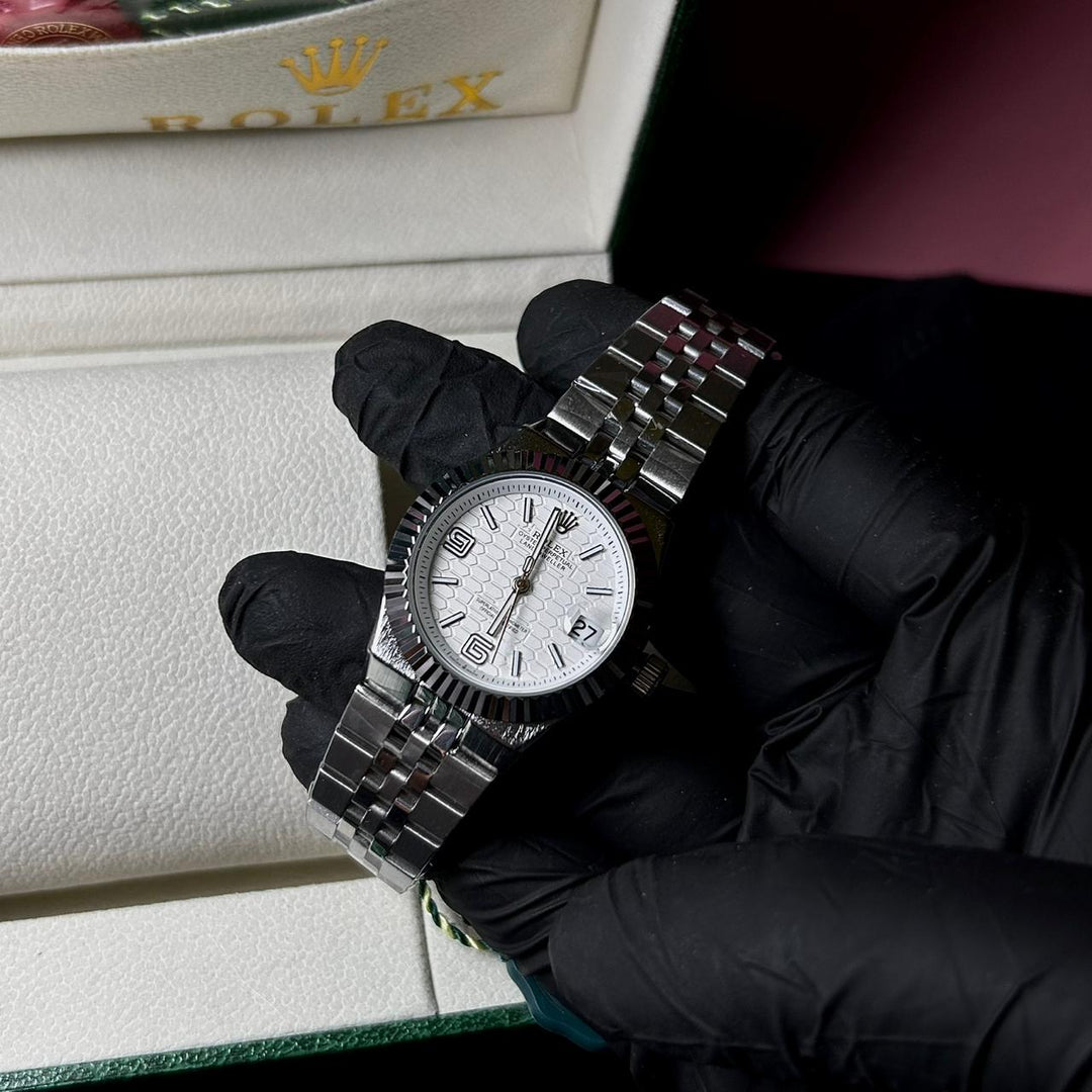 Rolex Datejust 41 Automatic For Her - Silver White - Giiz store