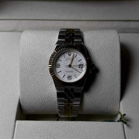 Rolex Datejust 41 Automatic For Her - Two Tone White - Giiz store