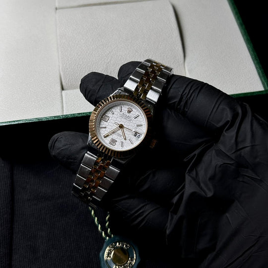 Rolex Datejust 41 Automatic For Her - Two Tone White - Giiz store