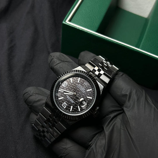 Rolex Datejust 41 Automatic For Him - Full Black - Giiz store